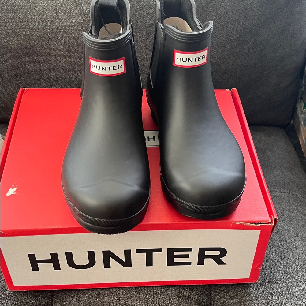 Hunter Classic Black Waterproof Boots